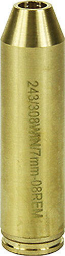 Aim Sports PJBS308 Laser Bore Sight .243/.308 Win/7mm-08 Rem 635/655nm Brass
