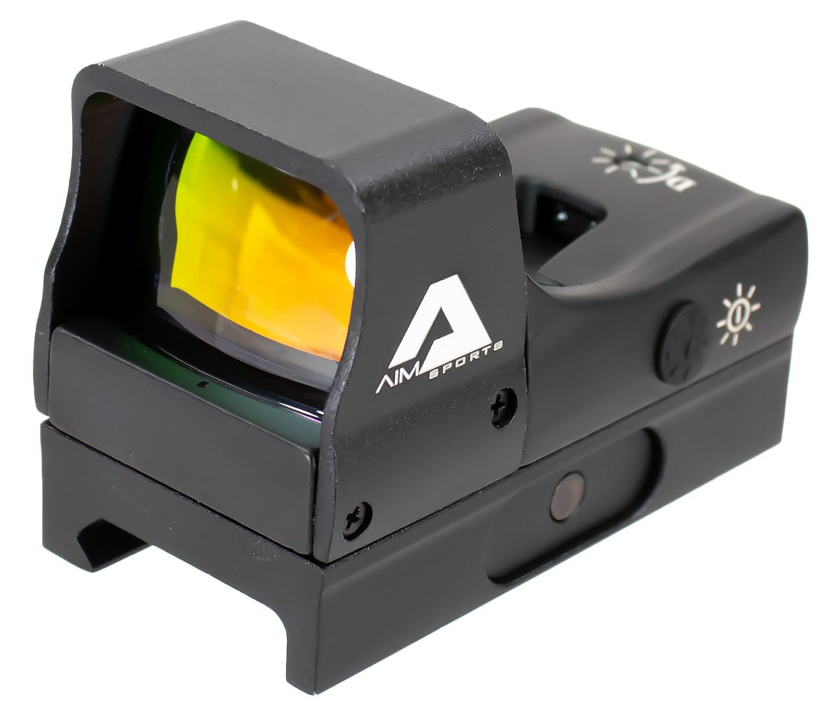 Aim Sports RT5C1 Compact Reflex Sight 1x27mm 3.5 MOA Red Dot Matte Black