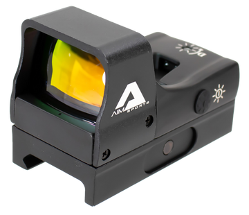 Aim Sports RT5C1 Compact Reflex Sight 1x27mm 3.5 MOA Red Dot Matte Black