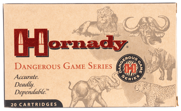 Hornady 82303 Dangerous Game  9.3mmx62Mauser 286gr InterLock Spire Point Recoil Proof 20 Per Box/6 Case