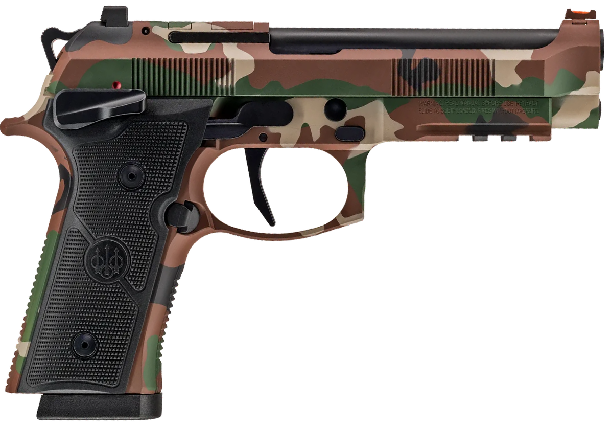Beretta USA 92XI SAO Combat 9mm Luger 4.7" 15+1 Semi-Auto Pistol - BDU Cerakote