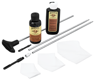 Hoppe's Bench Rest Rifle & Shotgun Cleaning Kit All-Calibers Steel Brush