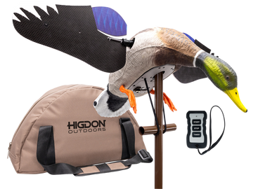 Higdon Decoys Flasher Pro Guide Pack Mallard Drake Multi-Color Motion Decoy 12V Li-ion