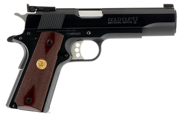 Colt Mfg Gold Cup National Match 9mm Luger 5" 9+1 SAO Pistol