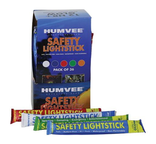 S&W Pepper Spray Humvee 6" Dark Blue Glowstick - 12 Hour - 36 Pack