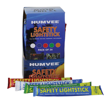 S&W Pepper Spray Humvee 6" Dark Blue Glowstick - 12 Hour - 36 Pack