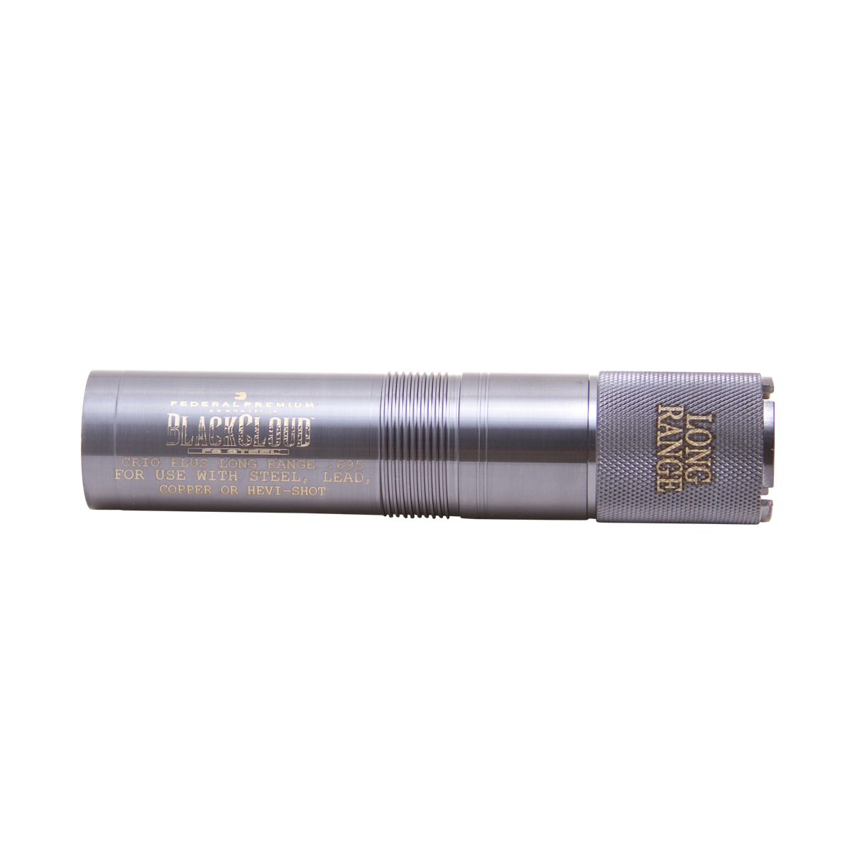 Carlsons Black Cloud 12 Gauge Long Range Steel Choke Tube - Benelli Crio/Crio Plus - Titanium Coated