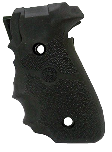 Hogue 28000 Rubber Grip Finger Grooves - Sig P228/P229 Black