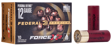 Federal Premium Force X2 12 Gauge 2.75" 9 Pellets 00 Buckshot - Box or Case