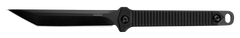 Kershaw Dune 4008X 3.80" Fixed American Tanto Plain 3Cr13MoV Black Oxide - Black GFN Neck Knife