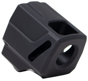 Faxon Firearms EXOS-525 Compensator Black Nitride 6061 Aluminum 1/2x28 - Sig Sauer P365/XL
