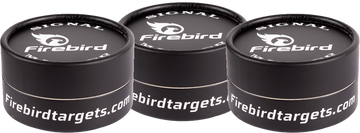 Firebird USA SMCB Signal Marker Moving Trajectory/Static Black Reactive Target - 3 Pack