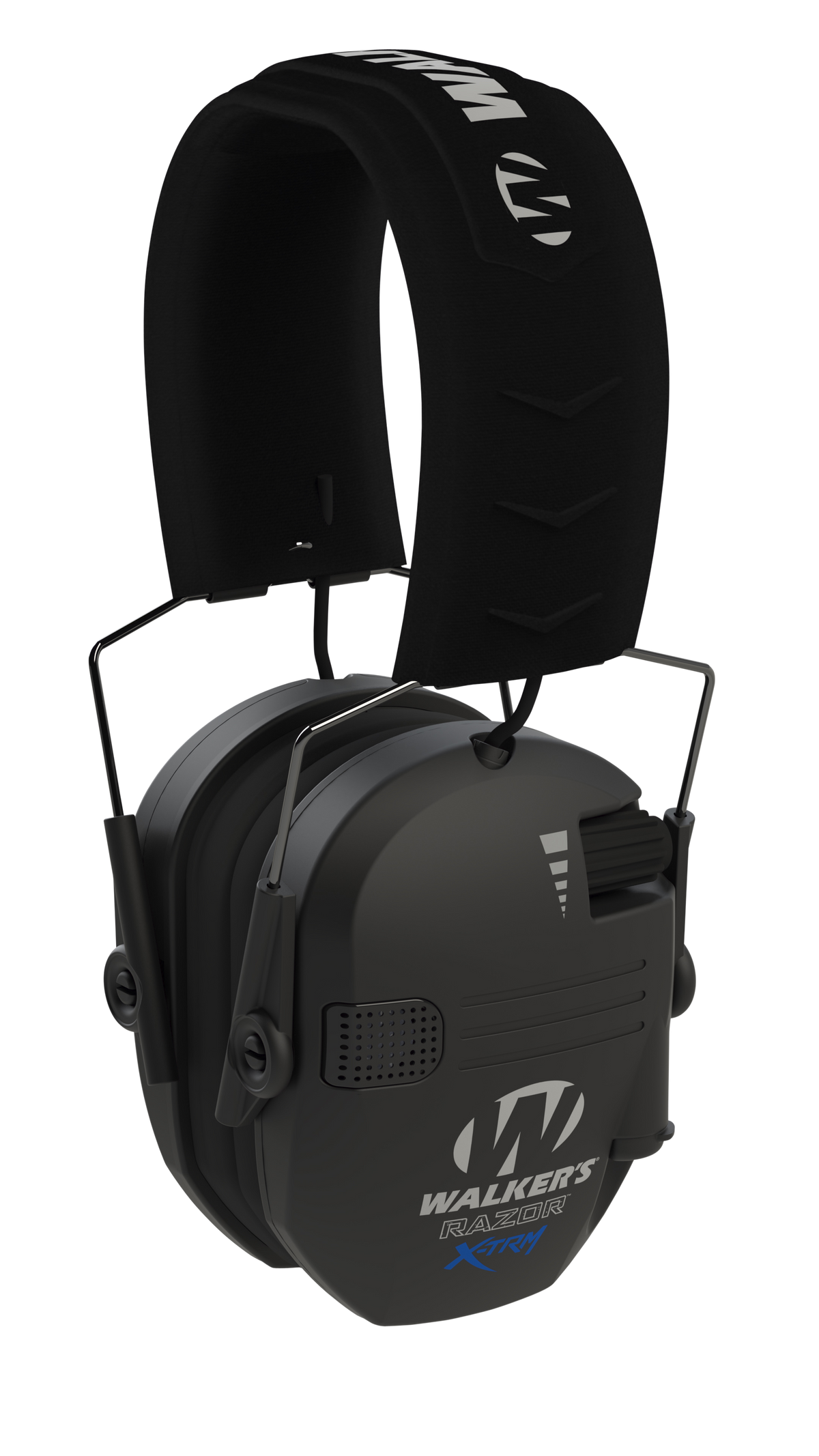 Walkers Game Ear Razor X-TRM Digital Electronic Muff 21 dB Over the Head Black Polymer