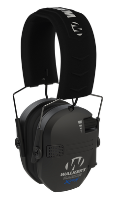 Walkers Game Ear Razor X-TRM Digital Electronic Muff 21 dB Over the Head Black Polymer