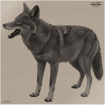 Reshet Graf Infrared-ID RCOYOTEL1 Coyote Thermal Target 16" x 22.25"