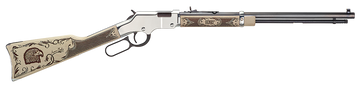 Henry Golden Boy Silver American Eagle 22 S/L/LR 20" 16 LR/21 Short Lever-Action Rifle