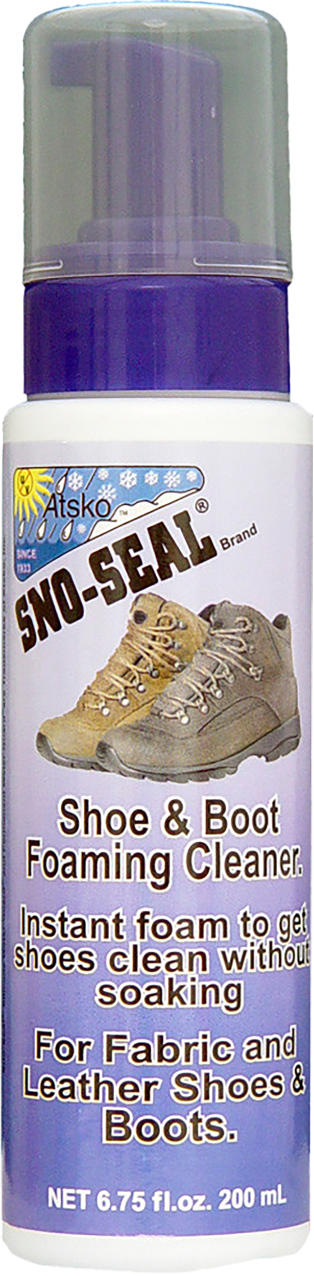 Atsko 1365 Shoe and Boot Foaming Cleaner 6.75 oz