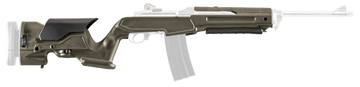Archangel AAMINIOD Precision Stock OD Green Synthetic for Ruger Mini-14/Mini Thirty - Adjustable Cheek Riser & LOP