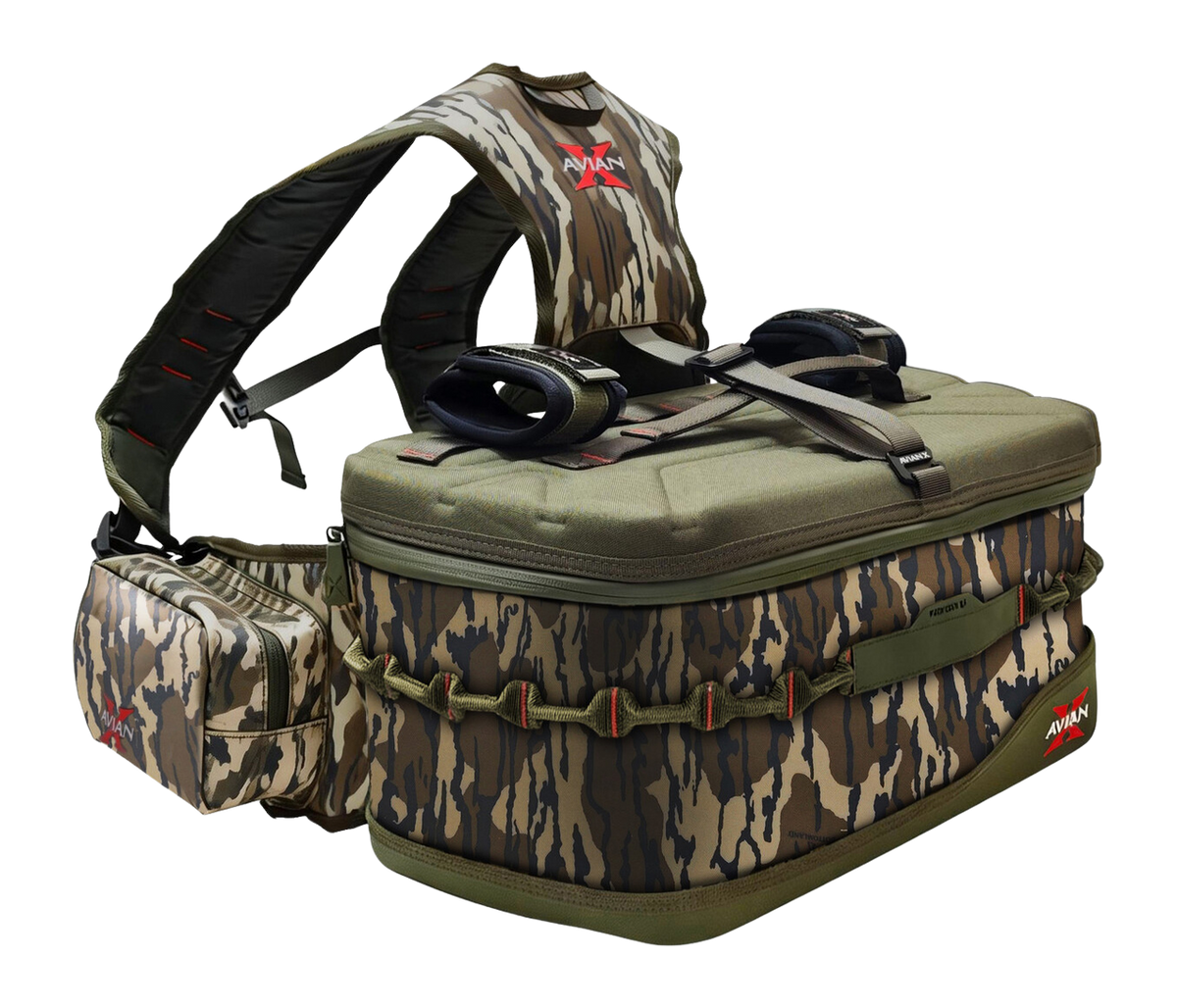 Avian X Floating Lumbar Blind Bag 1300 Cu In - Mossy Oak Bottomland