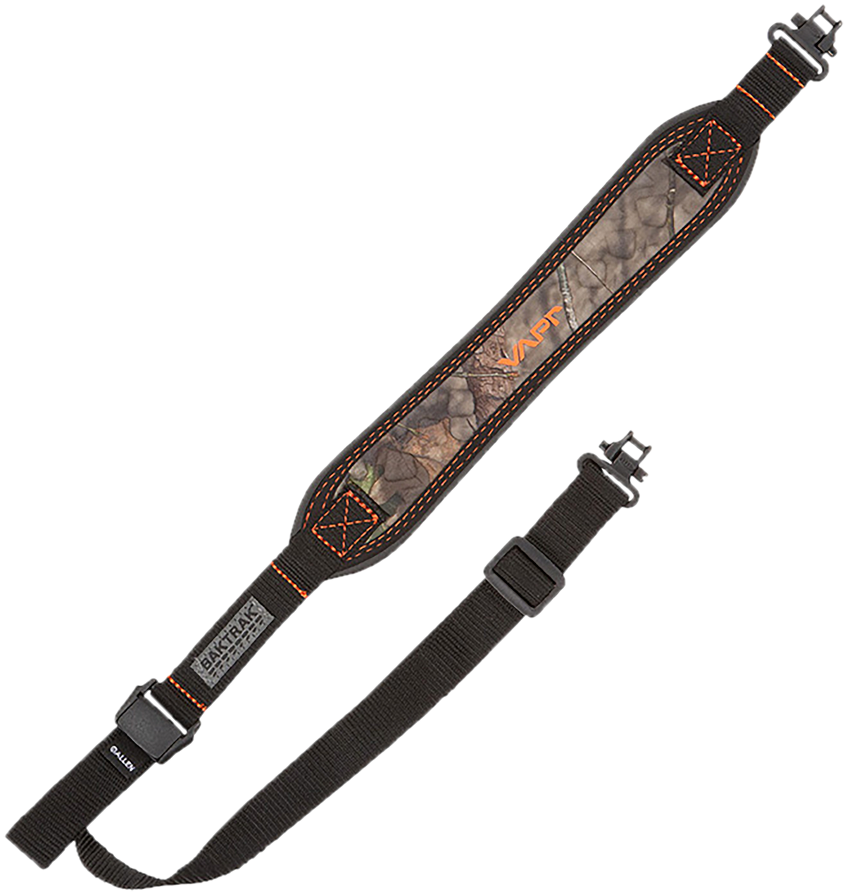 Allen 8376 Vapor Adjustable Rifle Sling Mossy Oak Break-Up Country/Black 1.75" BakTrak