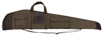 Browning Laredo 48" Rifle Case Olive/Brown Canvas & Leather Closed-Cell Foam Padding