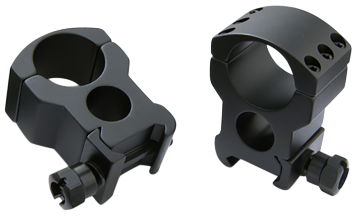 Burris Xtreme Tactical Rings 1" Extra High Matte Black Aluminum 2-Pc - Picatinny/Weaver