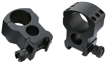 Burris Xtreme Tactical Rings 1" Extra High Matte Black Aluminum 2-Pc - Picatinny/Weaver