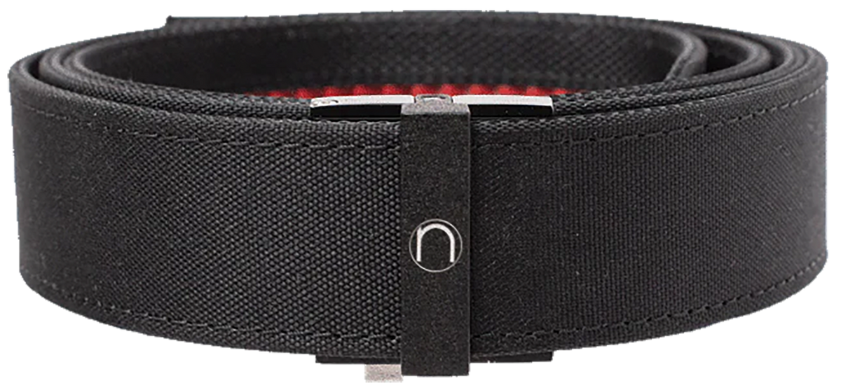 Team Nexbelt Operating Thin Bar Supreme EDC 1.5" Black Nylon Belt