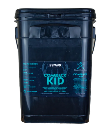 Domain Outdoors Comeback Kid 3.75 lb Food Plot Seed Mix - 1/2 Acre Coverage