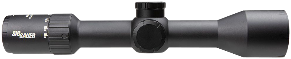 Sig Sauer Electro-Optics Whiskey6 3-18x44mm 30mm Tube Quadplex Reticle Riflescope - Black