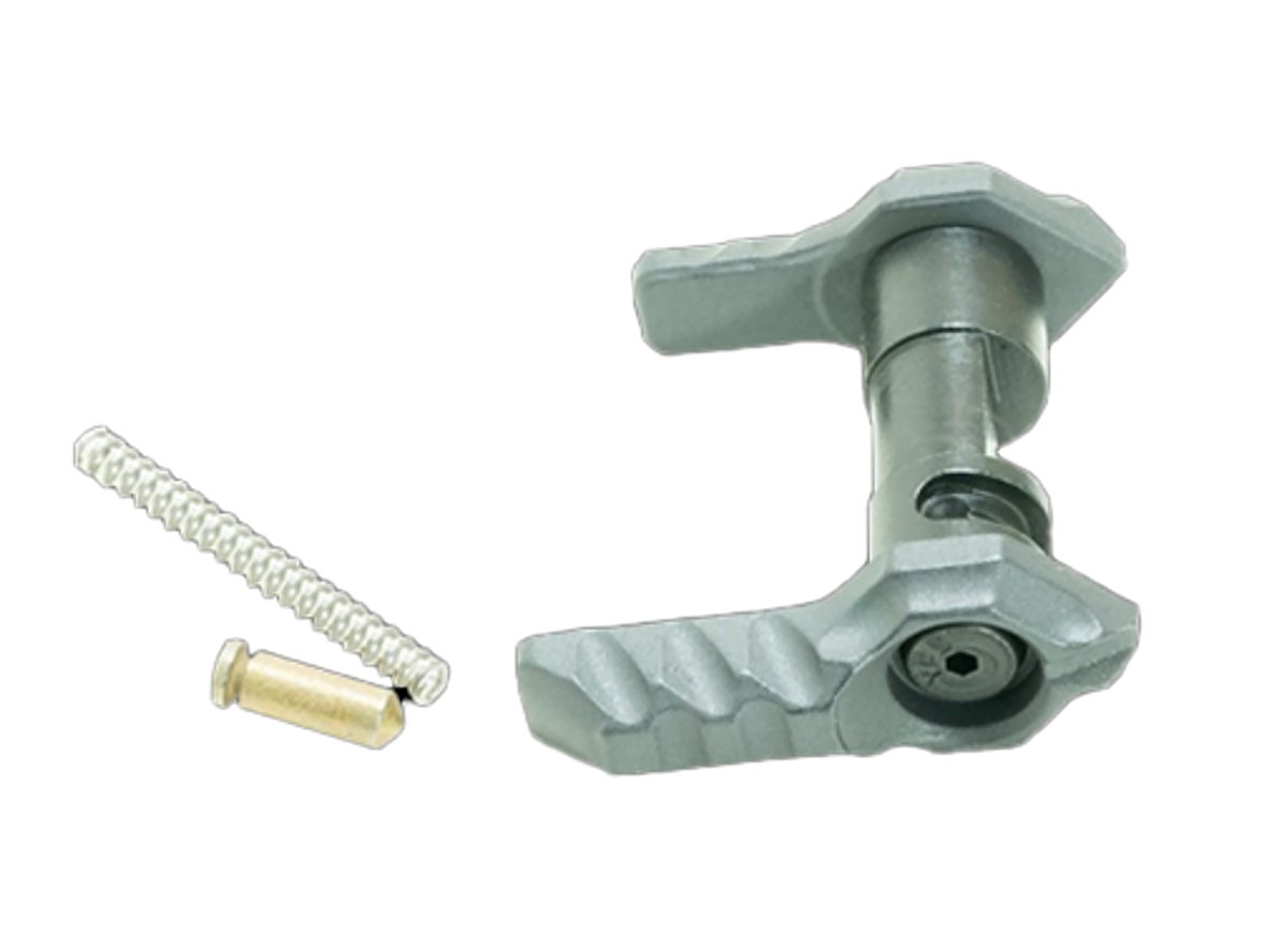 Timber Creek Outdoors Greyman Ambidextrous Safety Selector Stealth Aluminum