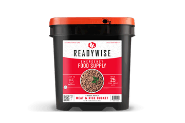 Wise Foods RW07704 Meat/Rice Bucket Freeze Dried Meals 88 Servings