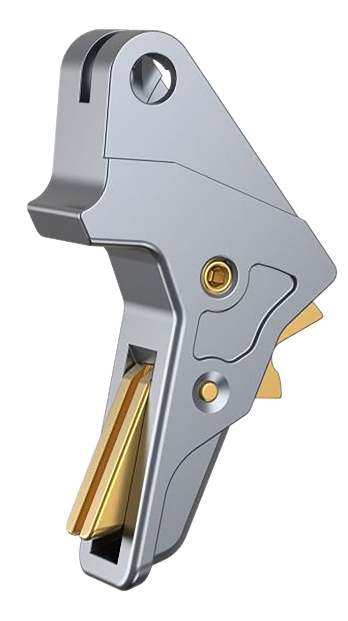Tyrant CNC Smith & Wesson M&P 1.0/2.0 Full-Size & Compact Trigger - Gray/Gold Aluminum