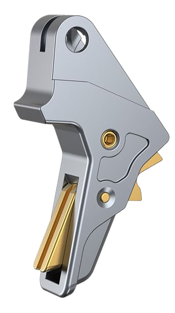 Tyrant CNC Smith & Wesson M&P 1.0/2.0 Full-Size & Compact Trigger - Gray/Gold Aluminum
