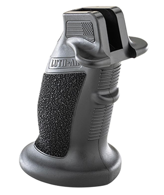Luth-AR PG-WG Wing Pistol Grip Black Thermoplastic Fits AR-15