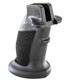 Luth-AR PG-WG Wing Pistol Grip Black Thermoplastic Fits AR-15