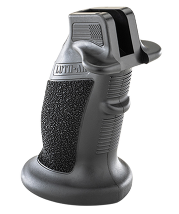 Luth-AR PG-WG Wing Pistol Grip Black Thermoplastic Fits AR-15