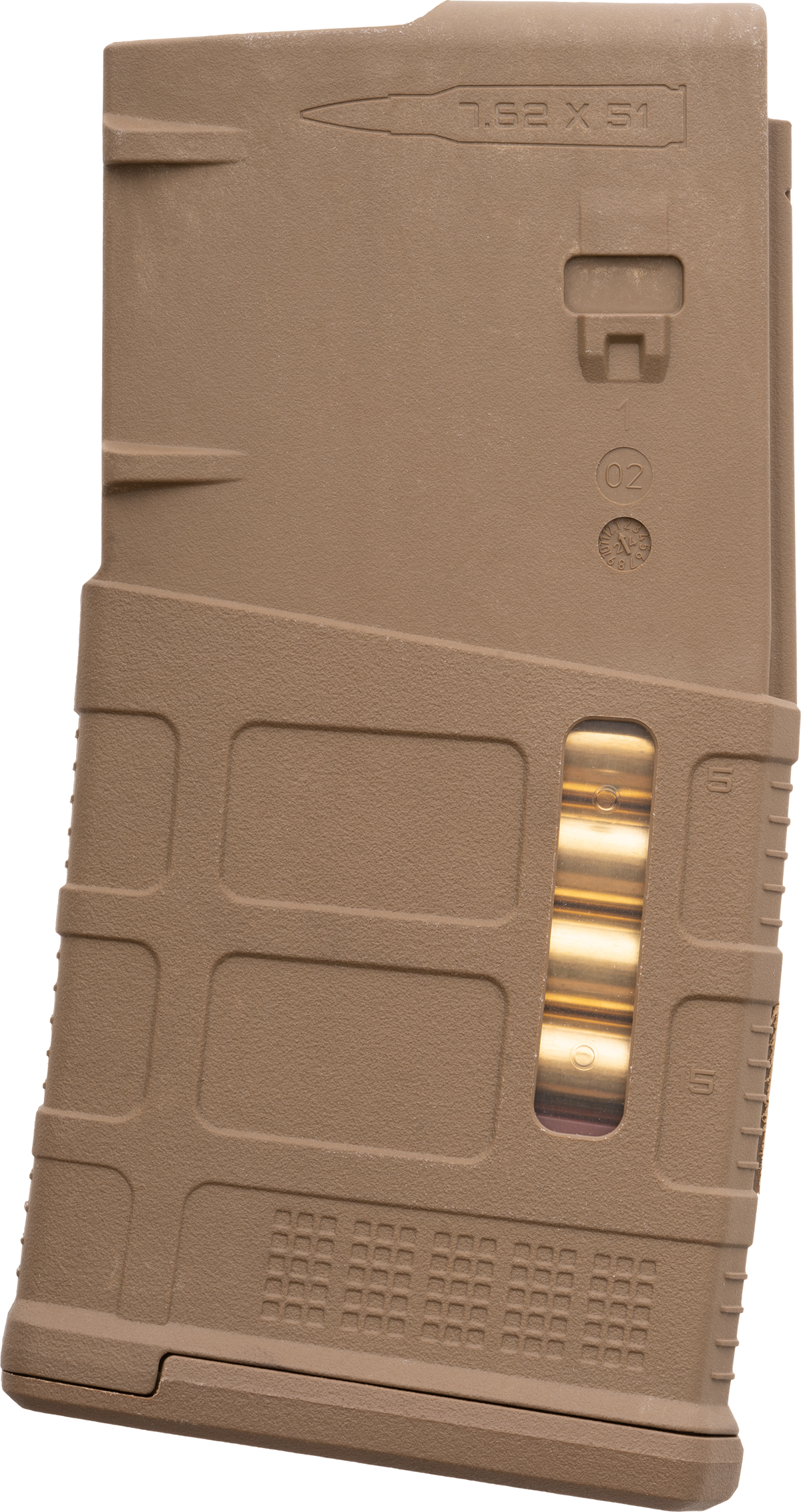 Magpul Industries PMAG GEN M3 20-Rd 7.62x51mm NATO/308 Window Magazine - AR-10/M110/SR25 - Flat Dark Earth