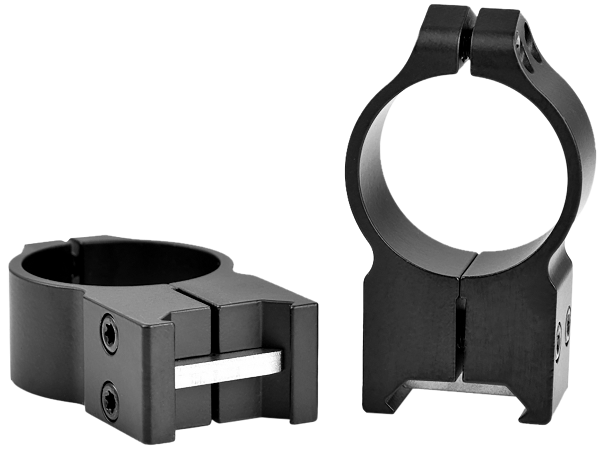 Warne 216M Maxima 30mm Extra High Vertical Scope Rings - Matte Black