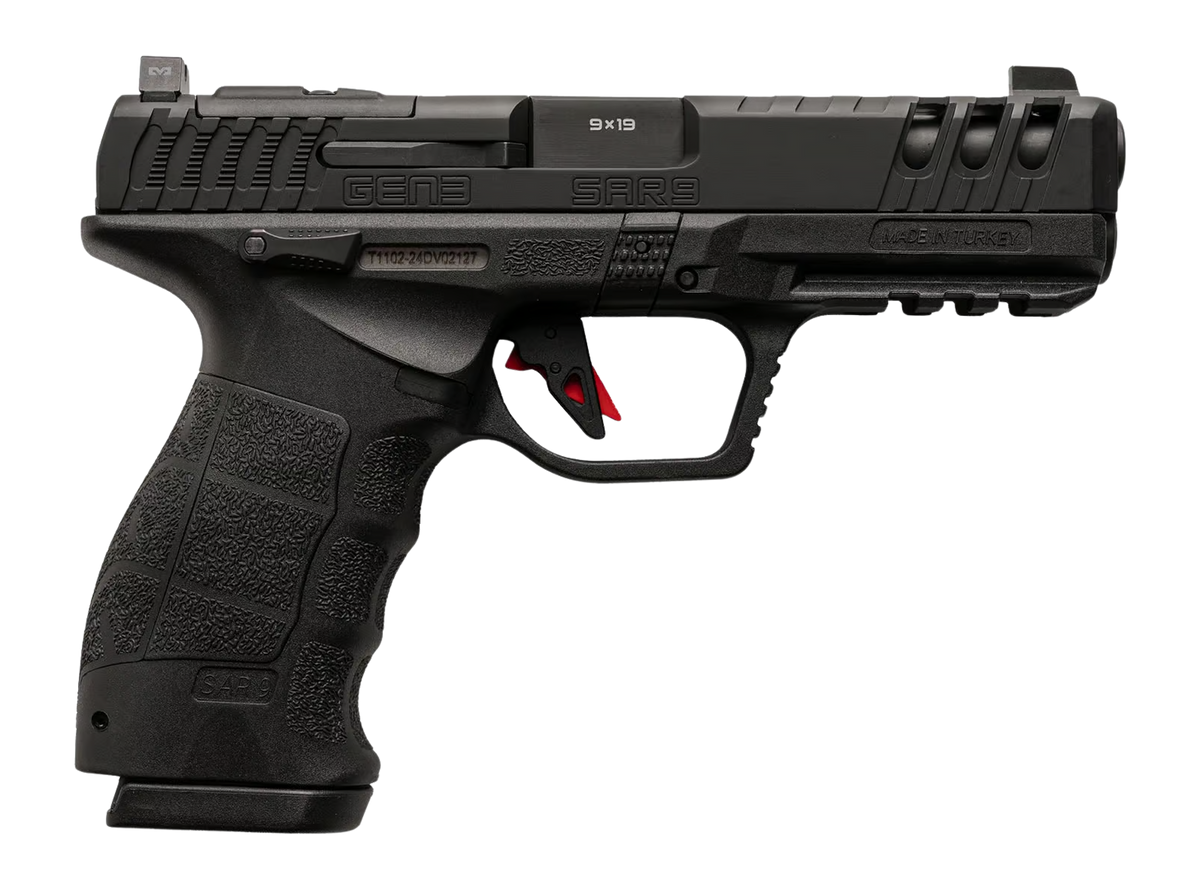 SAR USA SAR9 Gen3 Full Size 9mm Luger 4.50" 10+1 Semi-Auto Pistol