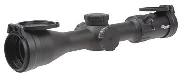 Sig Sauer Electro-Optics Whiskey4 3-12x44mm 30mm Tube SFP Quadplex Reticle Riflescope - Black