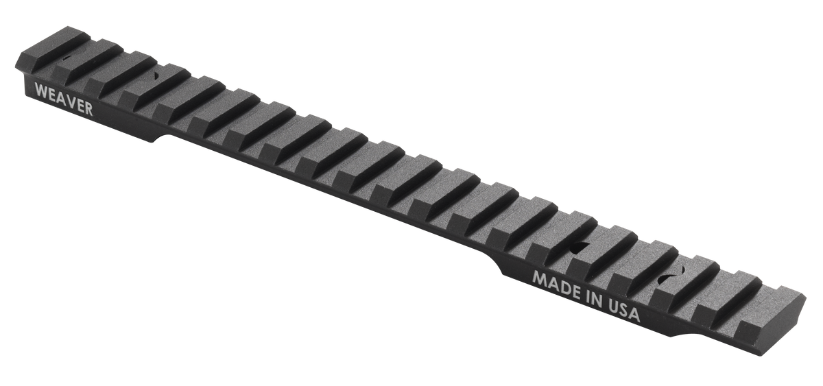 Weaver Mounts 99488 Extended Multi-Slot Base Savage Axis 20 MOA Black Anodized Aluminum