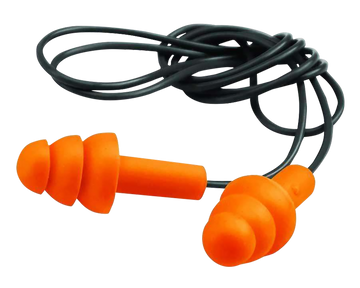 Walkers Game Ear Corded Foam Ear Plugs 25 dB NRR In The Ear 2-Pack