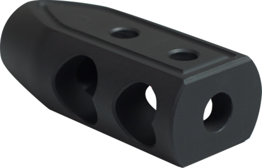 Timber Creek Outdoors Heart Breaker 6.5 Grendel Muzzle Brake 5/8x24 Black Cerakote