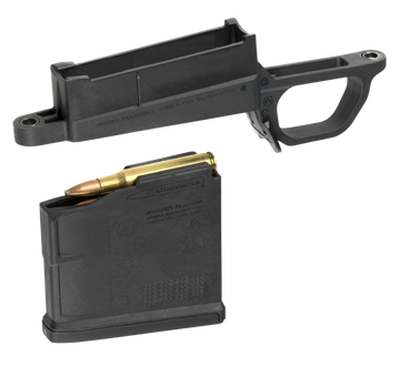 Magpul Industries Bolt Action Mag Well Hunter 700L Standard Stock Polymer Black w/ PMAG 5 AC