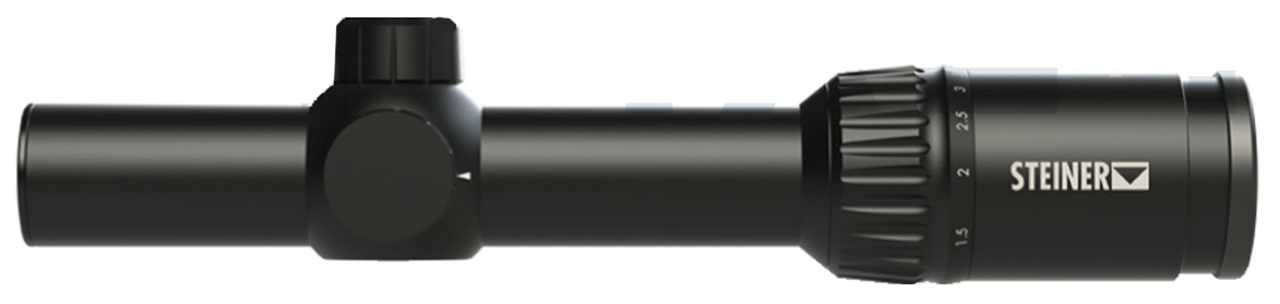 Steiner P4Xi 1-4x24mm 30mm Tube Illuminated P3TR Reticle Riflescope