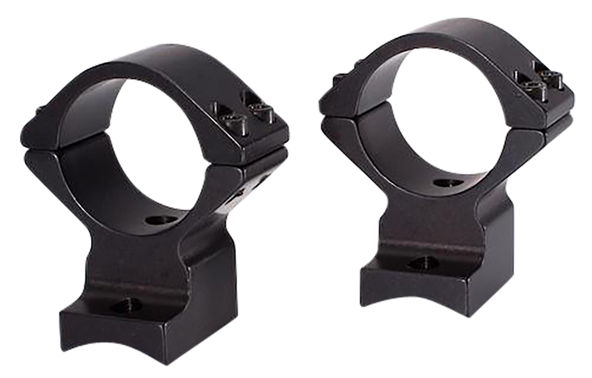 Talley 74X725 Scope Mount/Ring Combo 30mm Extended Medium Rings - Savage 110/A17/A22 AccuTrigger - Black Anodized