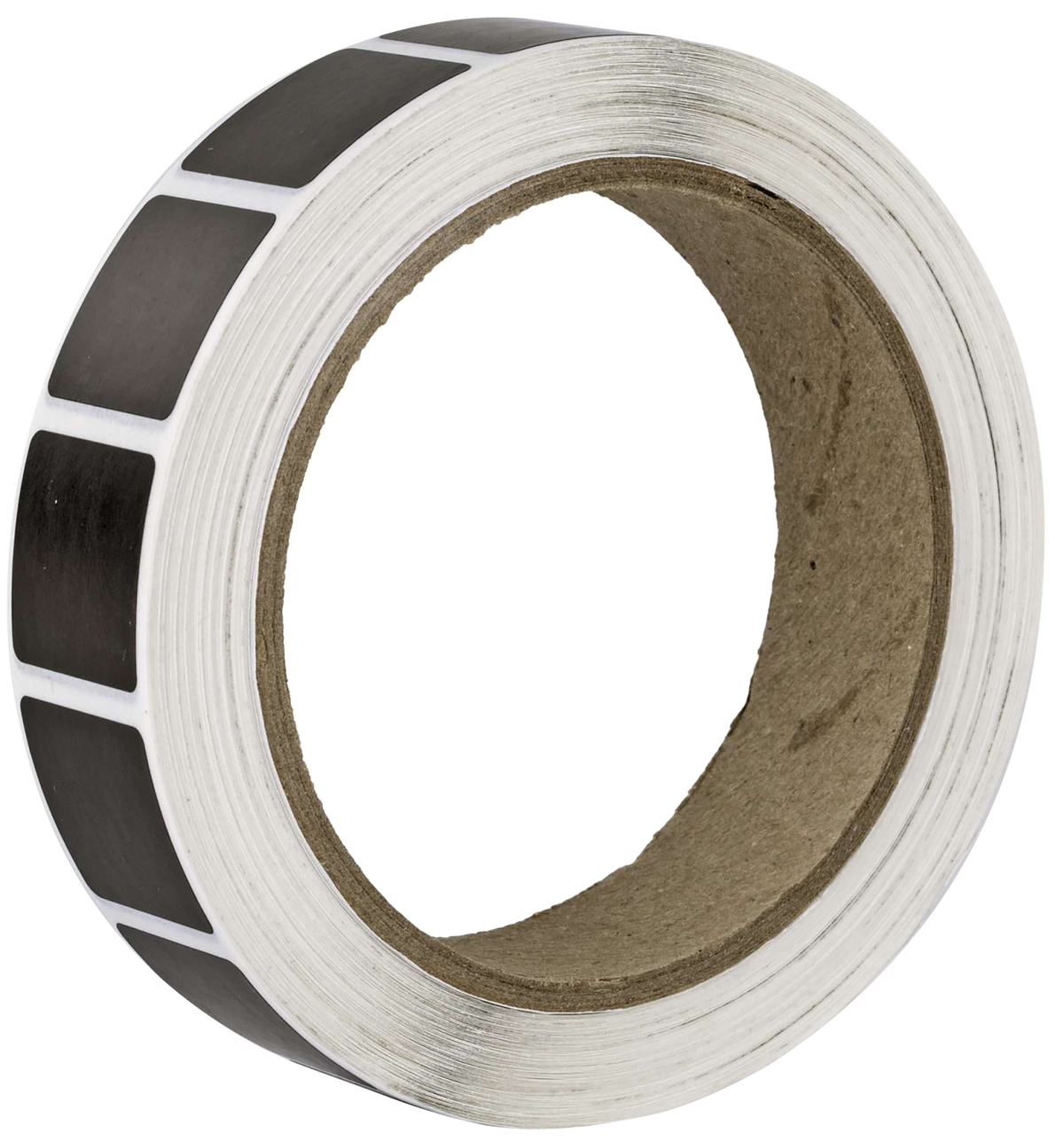 Action Target Square Target Pasters 7/8" Self-Adhesive Black Paper 1000 Per Roll