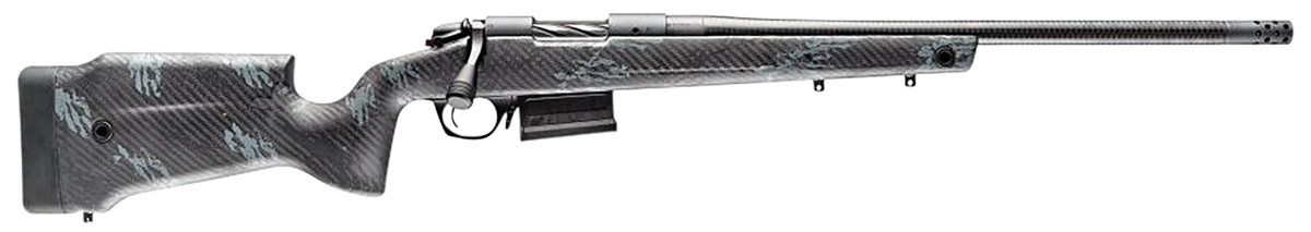 Bergara Rifles B-14 Crest 6.5 PRC 20" 3+1 Bolt-Action Rifle - Sniper Gray Cerakote