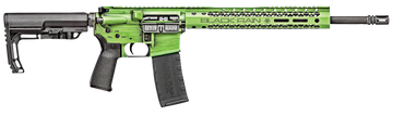 Black Rain Ordnance Spec15 Fusion 5.56x45mm NATO 16" 30+1 Semi-Auto AR-15 Rifle - Zombie Green Battleworn
